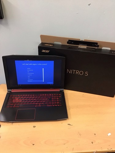Acer nitro 8gb ram - 5, 17.3"
