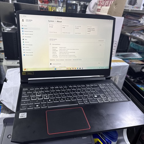 Acer nitro 10750h - 5, rtx